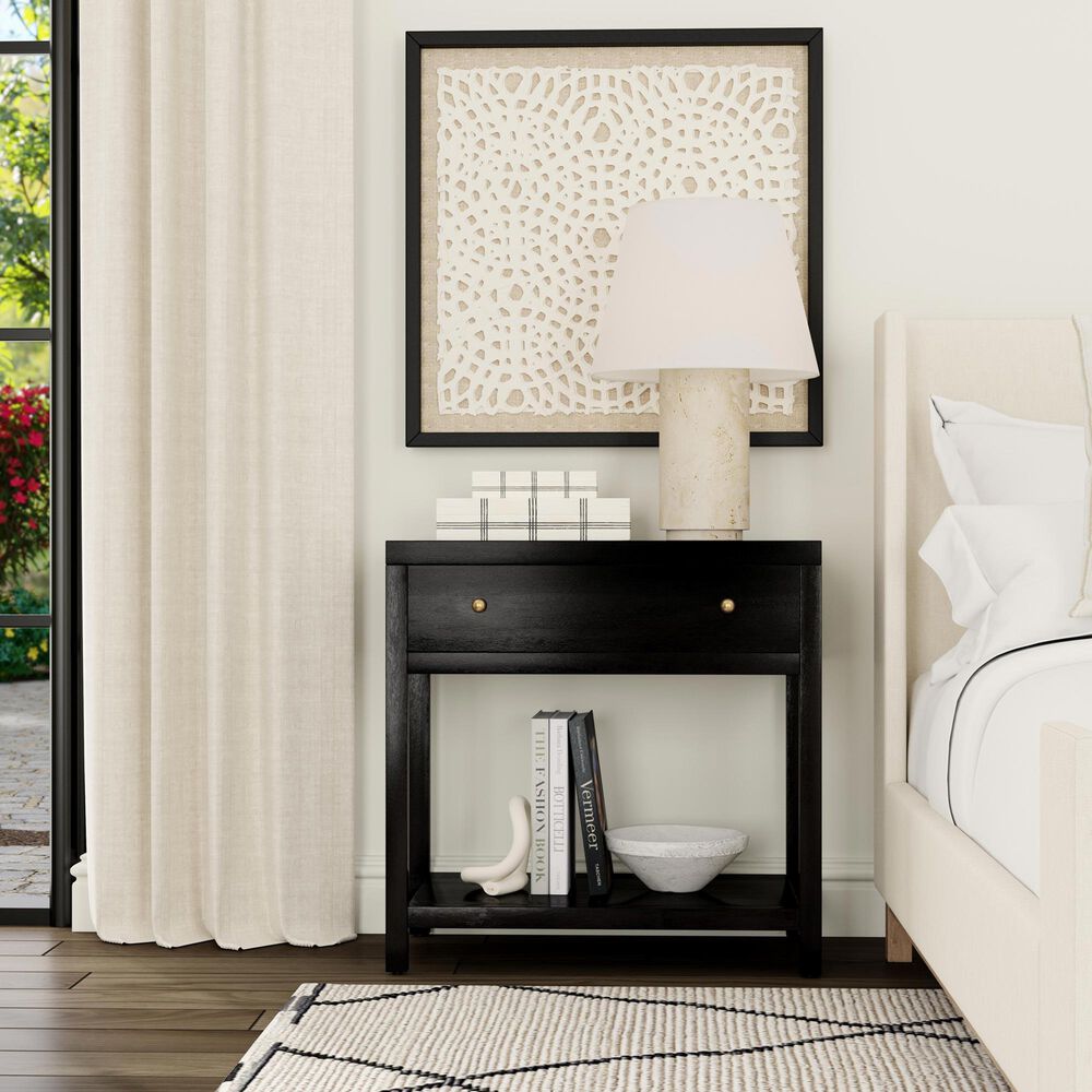 Butler Specialty Company Nora 1-Drawer 30" Nightstand in Coffee Brown, , large