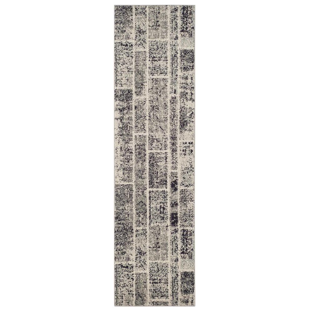 Safavieh Monaco MNC216G-28 2&#39;2&quot; x 8&#39; Grey/Multi Runner, , large