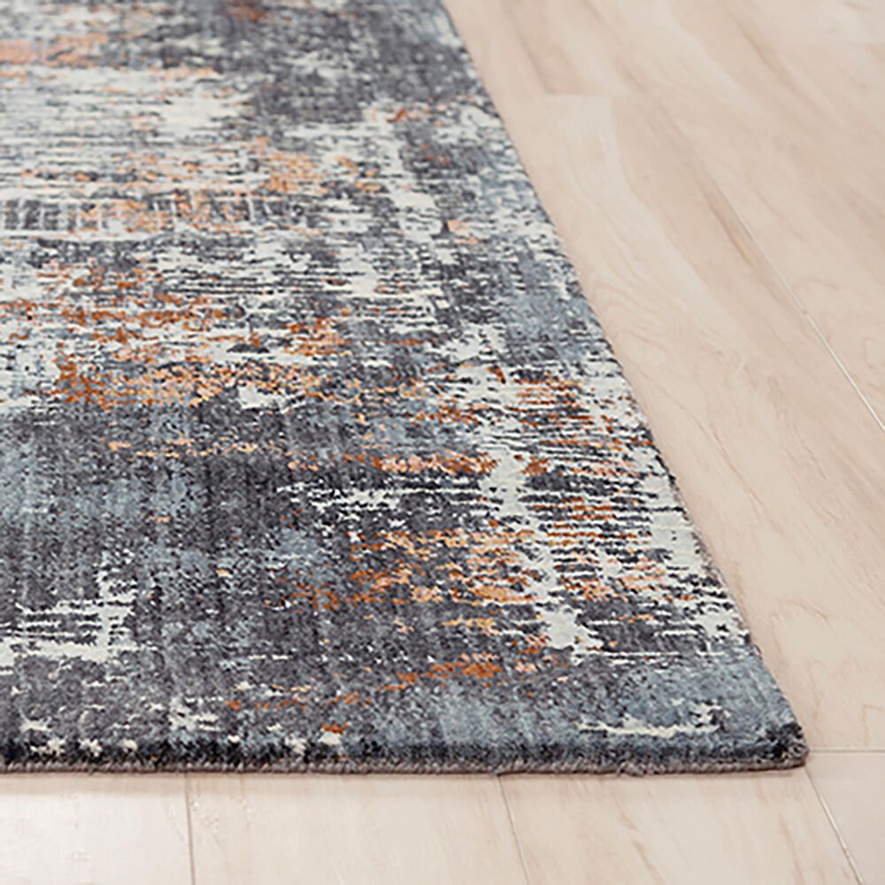 RIZZY Logan LOG735 5&#39;2&quot; x 7&#39;9&quot; Blue Area Rug, , large