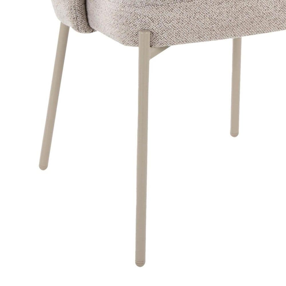 Lumisource York Side Chair with Oatmeal Upholstered in Latte (Set of 2), , large