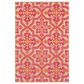 Oriental Weavers Cayman Sand and Pink 5"3" x 7"6" Indoor/Outdoor Area Rug, , large