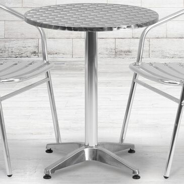 Flash Furniture 31.5" Round Table in Gray, , large