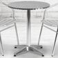 Flash Furniture 31.5" Round Table in Gray, , large