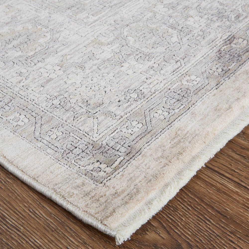 Feizy Marquette 4&#39; x 5&#39;3&quot; Beige and Gray Area Rug, , large
