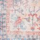 57 Grand by Nicole Curtis Series 1 2" x 6" Blue, Ivory and Red Runner, , large