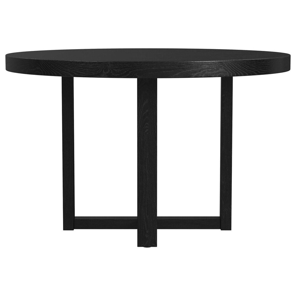 Mayberry Hill Bahama Breeze 48&quot; Round Dining Table in Black, , large