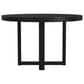 Mayberry Hill Bahama Breeze 48" Round Dining Table in Black, , large