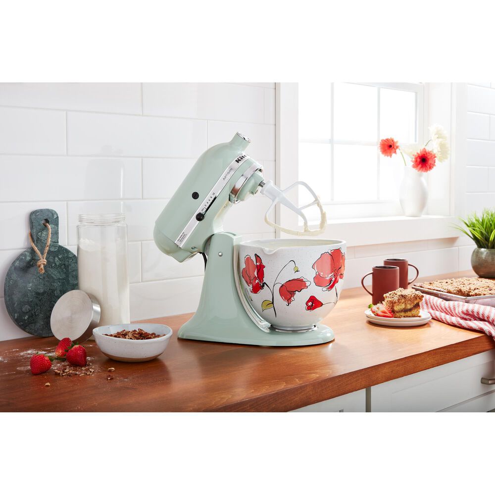 KitchenAid 5-Quart Ceramic Bowl in Poppy, , large