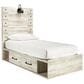 Ashley Cambeck 5 Piece Twin Single Storage Bed Set in Whitewash, , large