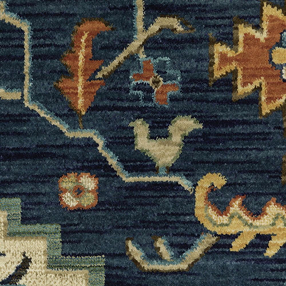 Oriental Weavers Francesca FR09F 6&#39;7&quot; x 9&#39;6&quot; Blue Area Rug, , large