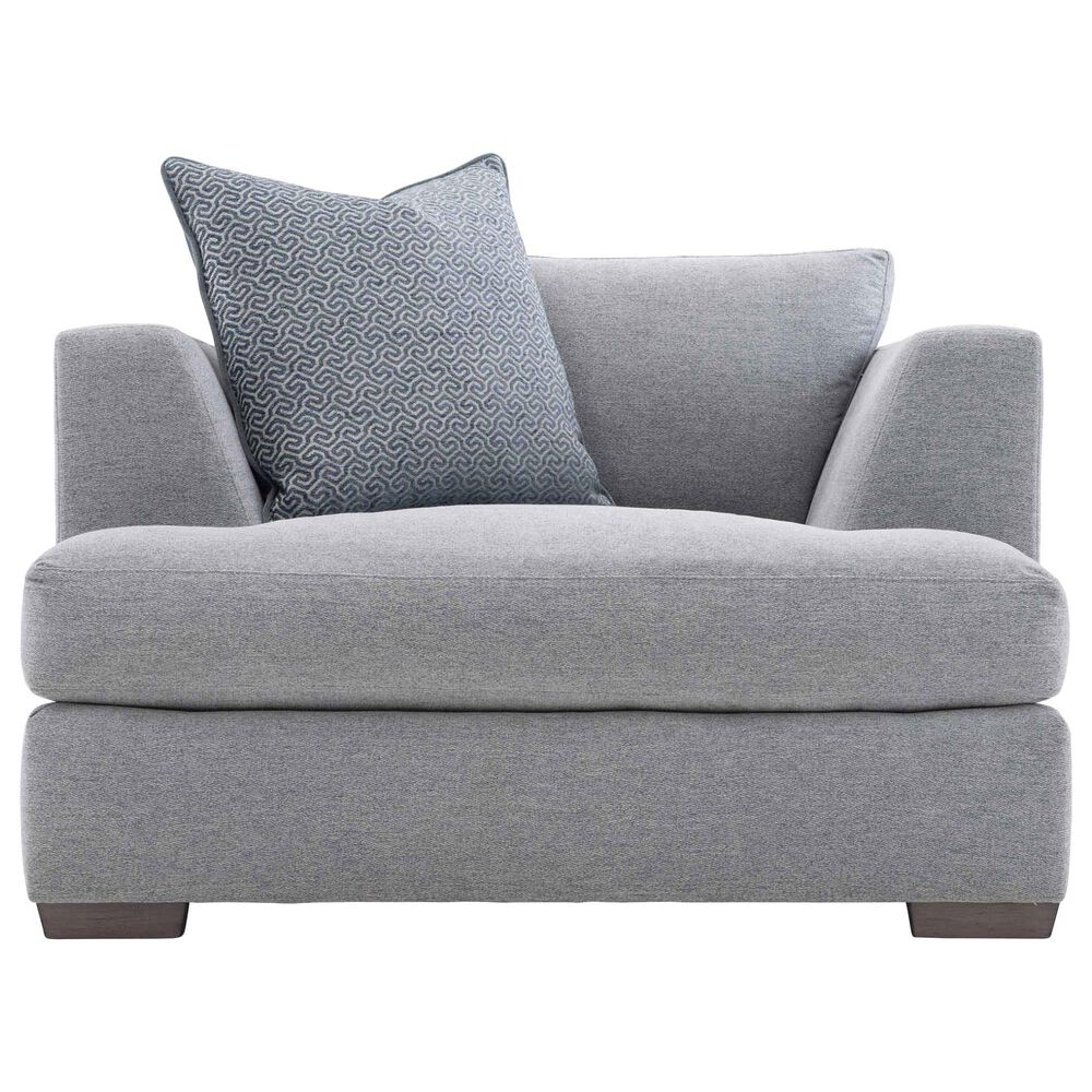 Bernhardt Giselle Chair and a Half in Blue, , large