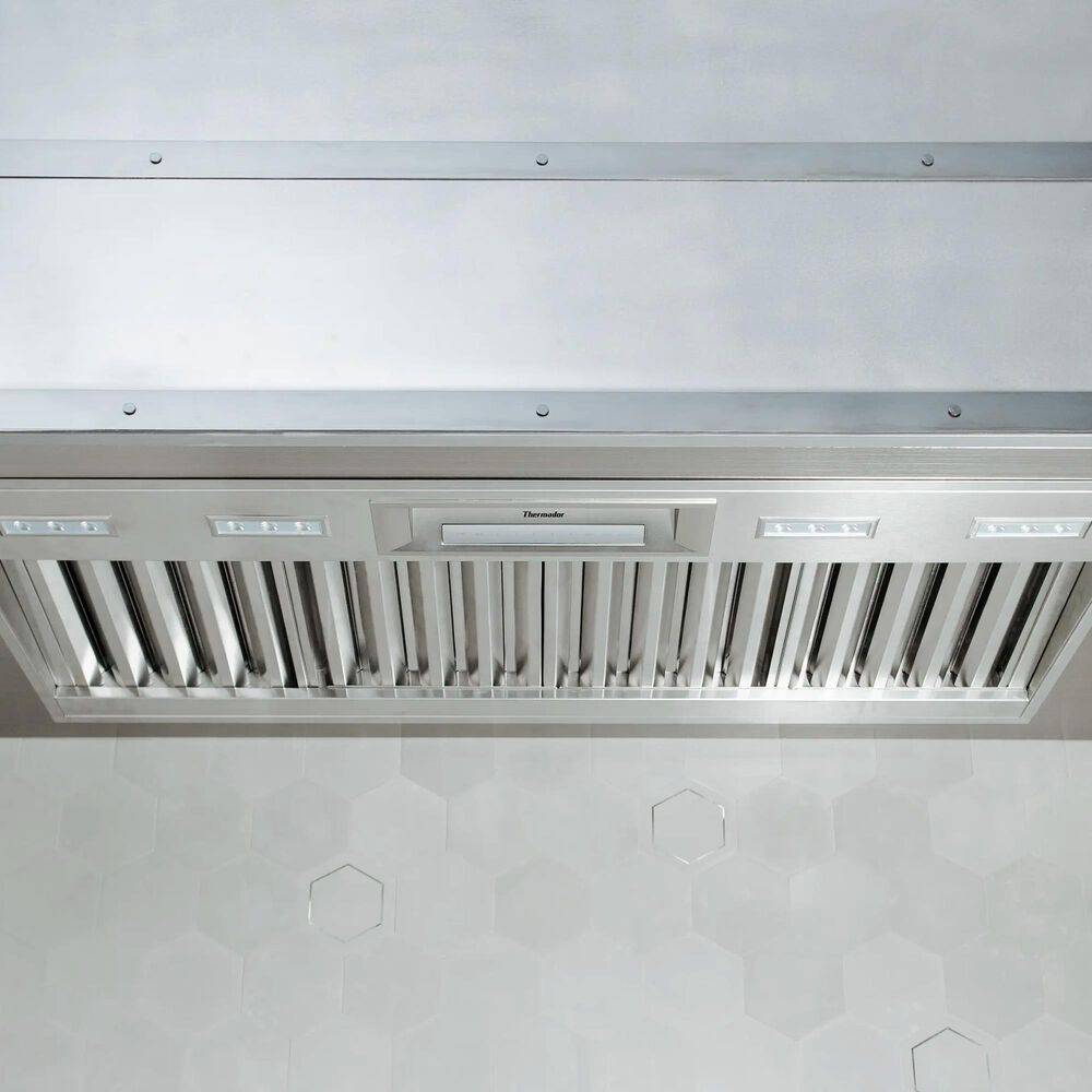 Thermador 54&quot; Professional Series Custom Hood Insert in Stainless Steel, , large