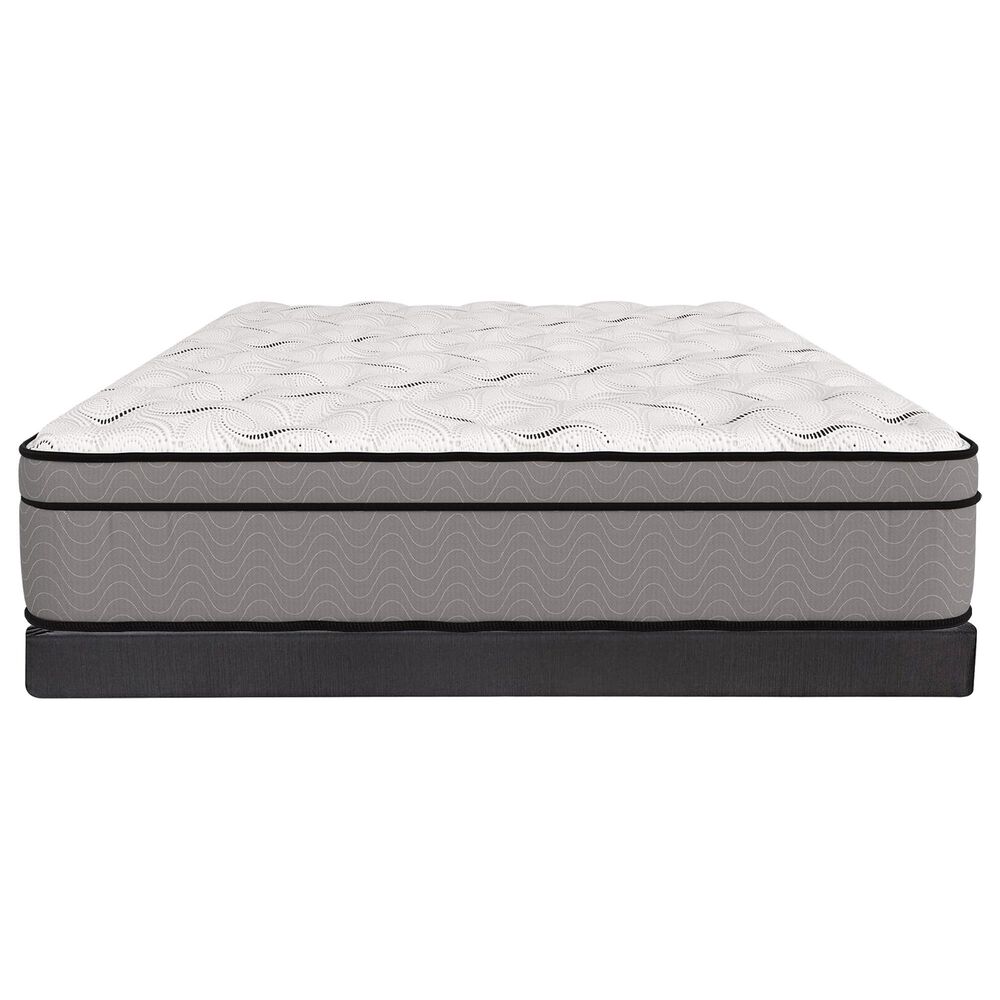 Southerland Lily Plush Euro Top Full Mattress with Low Profile Box Spring, , large