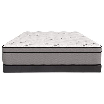 Southerland Lily Plush Euro Top Full Mattress with Low Profile Box Spring, , large