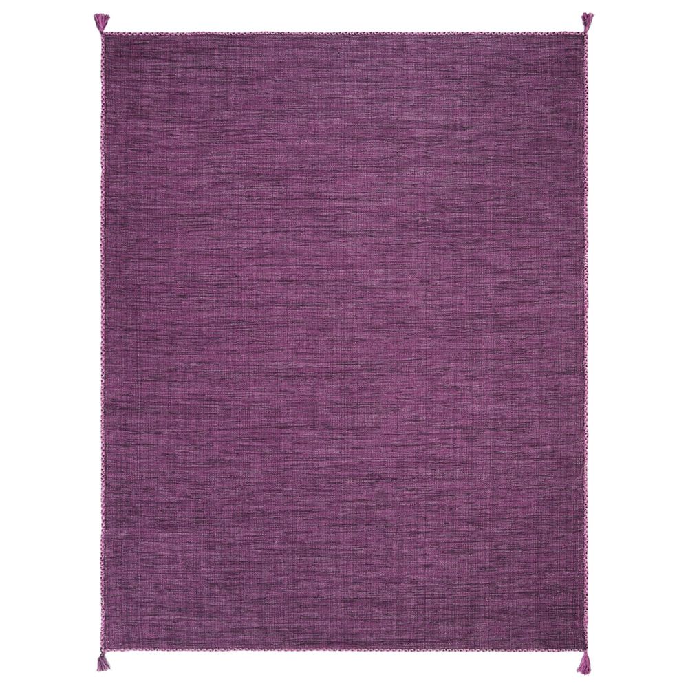 Safavieh Montauk 8" x 10" Purple and Black Area Rug, , large