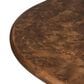 Four Hands Malko Dining Table-Dark Brown Mappa Burl-Dark Brown Rubberwood, , large
