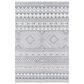 Momeni Mallorca 3"6" x 5"6" Grey Area Rug, , large