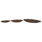 Maple and Jade 28" x 28" Round Wall Decor in Beige and Mocha (Set of 3), , large
