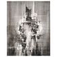 Nourison Twilight 2" x 3" Grey, Ivory and Black Area Rug, , large