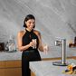 Keystone InFizz Aqua 1-Liter Sparkling Water Carbonation Machine in Brushed Stainless Steel, , large
