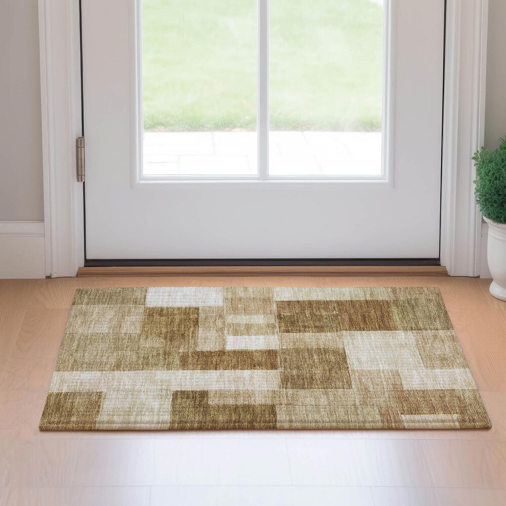 Dalyn Rug Company Neo NO15 1&#39;8&quot; x 2&#39;6&quot; Terracotta Area Rug, , large