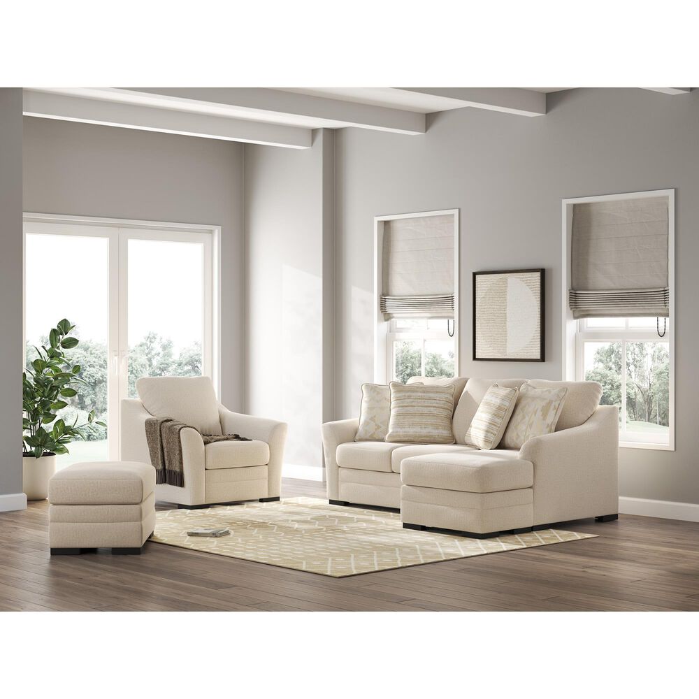 Ashley Lango Stationary Sofa Chaise in Jute, , large