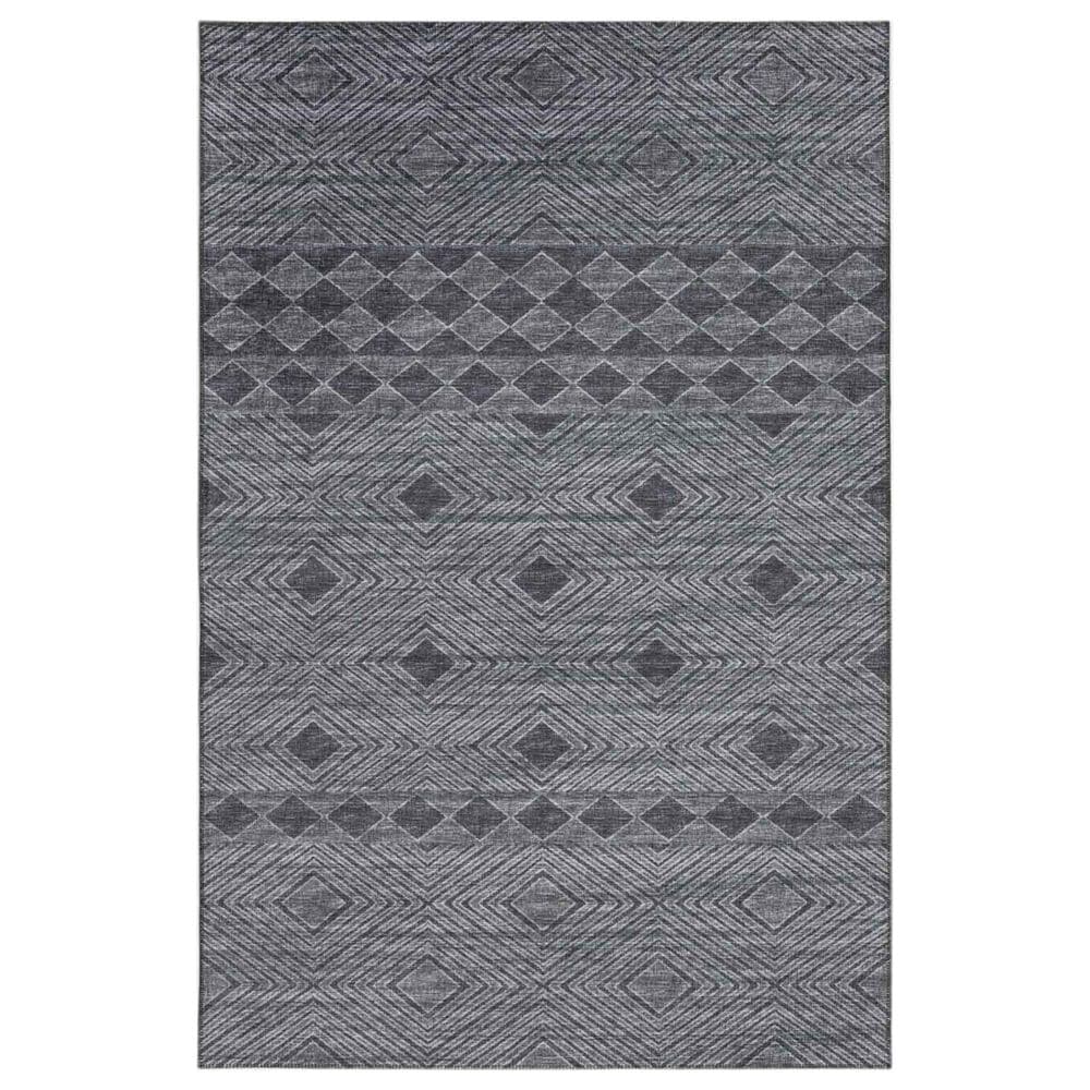Dalyn Rug Company Sedona Geometric SN1 4" Round Midnight Indoor/Outdoor Area Performance Rug, , large