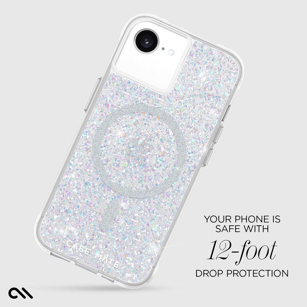 Case-Mate Twinkle MagSafe Case for Apple iPhone 16e/15/14/13 in Disco, , large