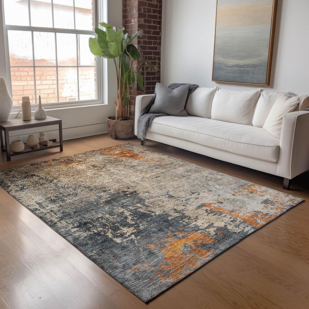 Dalyn Rug Company Nouveau NV20 10&#39; x 14&#39; Khaki Indoor/Outdoor Area Rug, , large