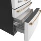 Cafe 22.3 Cu. Ft. 4-Door French Door Refrigerator in Matte White, , large