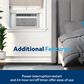 GE Appliances 8000 BTU Smart Electronic Window Air Conditioner in White, , large