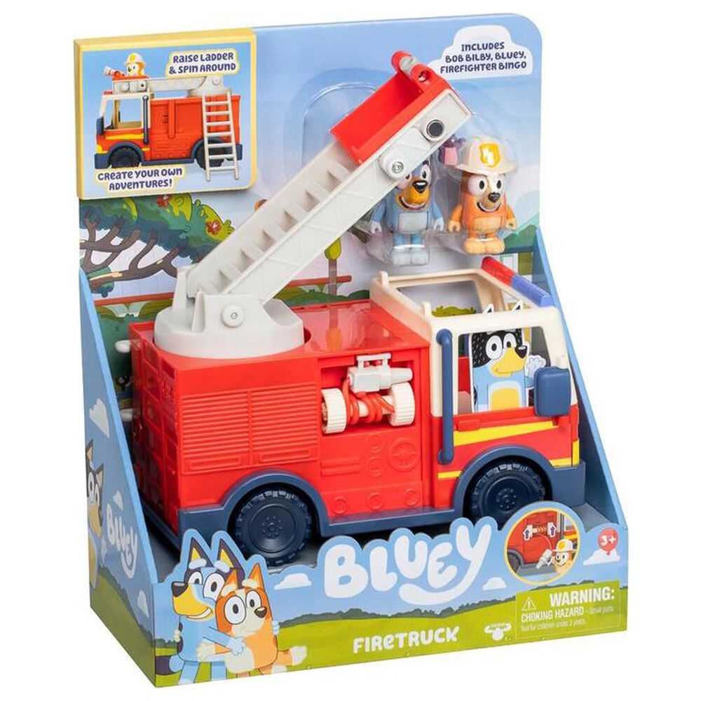 Bluey Bingo Firetruck Vehicle in Multicolor, , large
