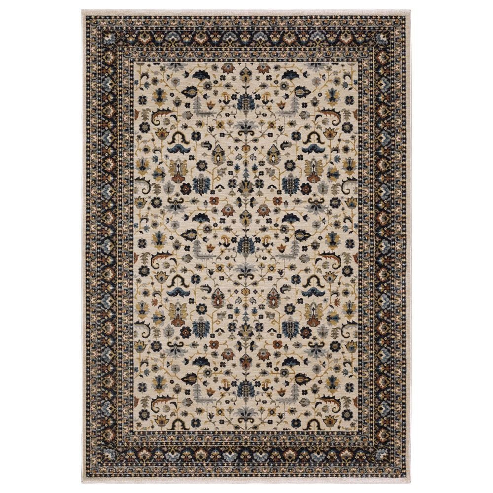 Oriental Weavers Eliana Beige and Multicolor 9"10" x 12"10" Area Rug, , large