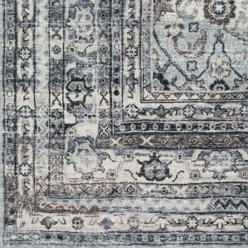 Dalyn Rug Company Jericho JC7 8&#39; Round Pewter Indoor/Outdoor Area Rug, , large