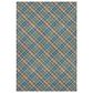 Dalyn Rug Company Soft Essentials Plaid Jewel 3" x 5" Indoor/Outdoor Area Rug, , large