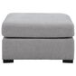 Ashley Lakepoint Oversized Accent Ottoman in Nickel, , large