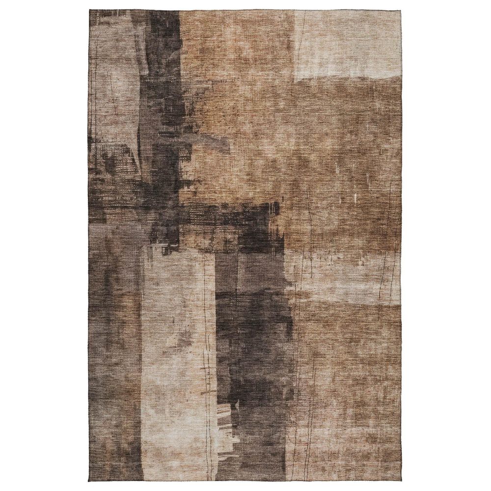Dalyn Rug Company Nouveau NV10 10" x 14" Brown Indoor/Outdoor Area Rug, , large