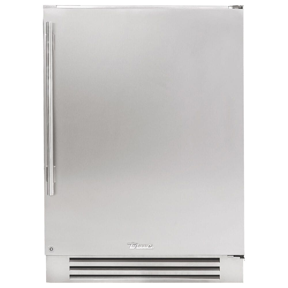 True Residential 5.6 Cu. Ft. Undercounter Refrigerator with Right Hinge and Solid Door in Stainless Steel, , large