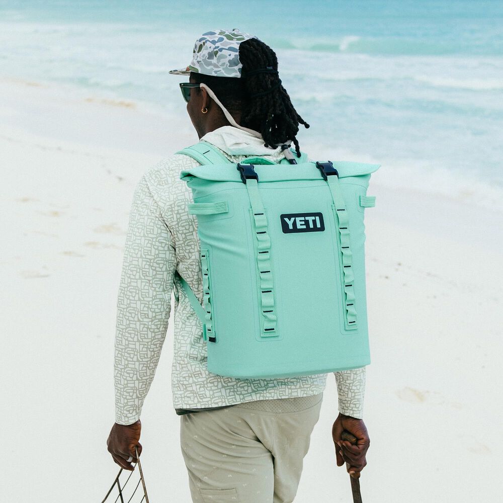 YETI Hopper M20 Backpack Soft Cooler in Seafoam, , large