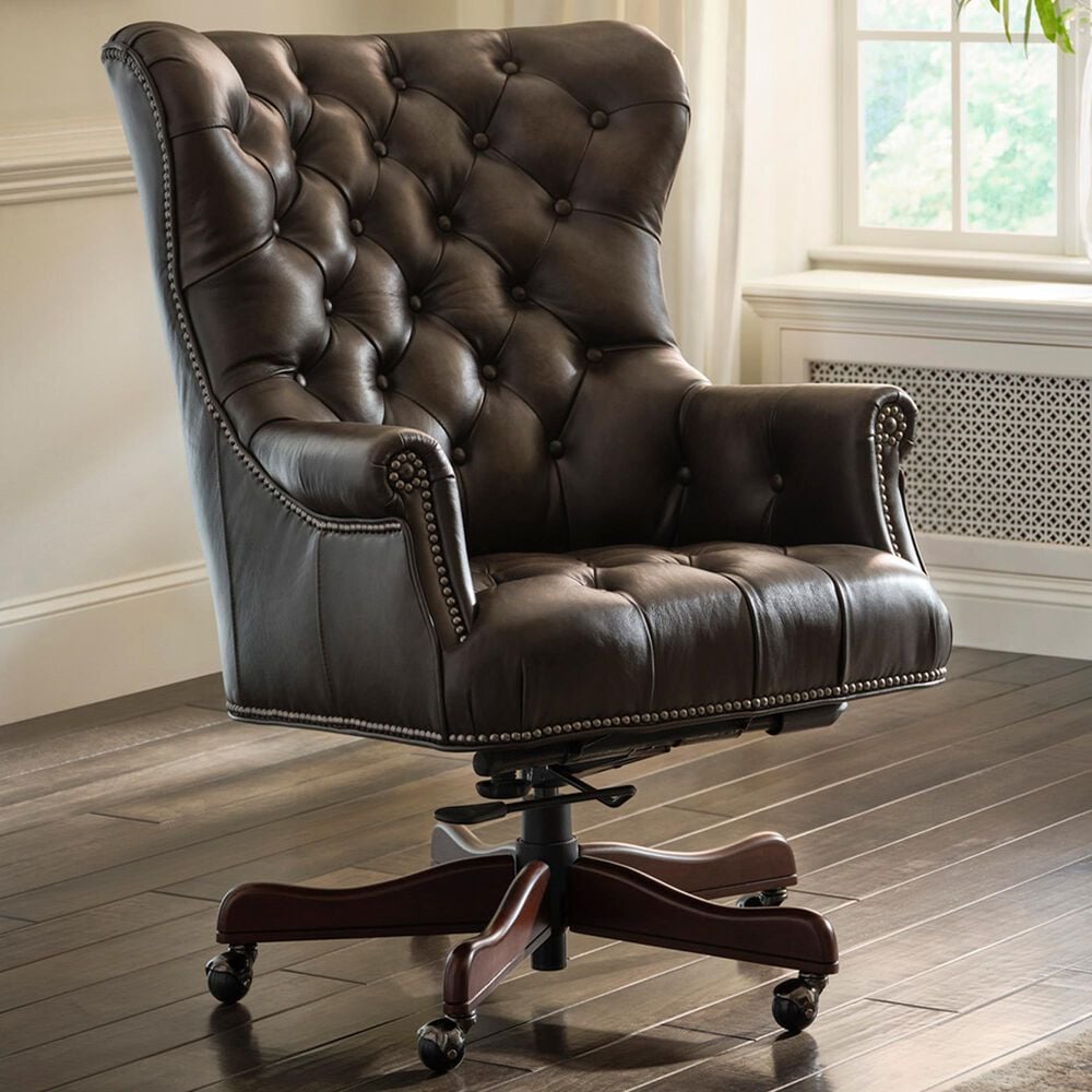 Riva Ridge Jefferson Executive Chair in Burnished Walnut, , large