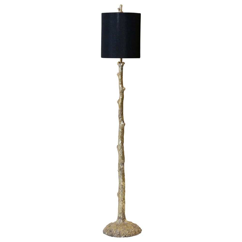Flair Industries Arbor Resin Table Lamp in Gold Leaf, , large