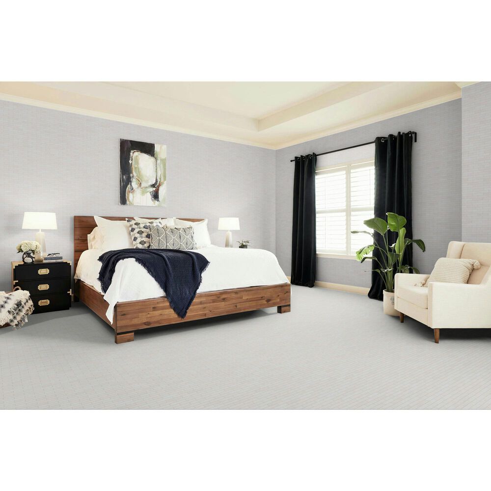 Shaw Eterna Alps Thassos 2" x 4" on 12" x 12.5" Natural Stone Mosaic Sheet, , large