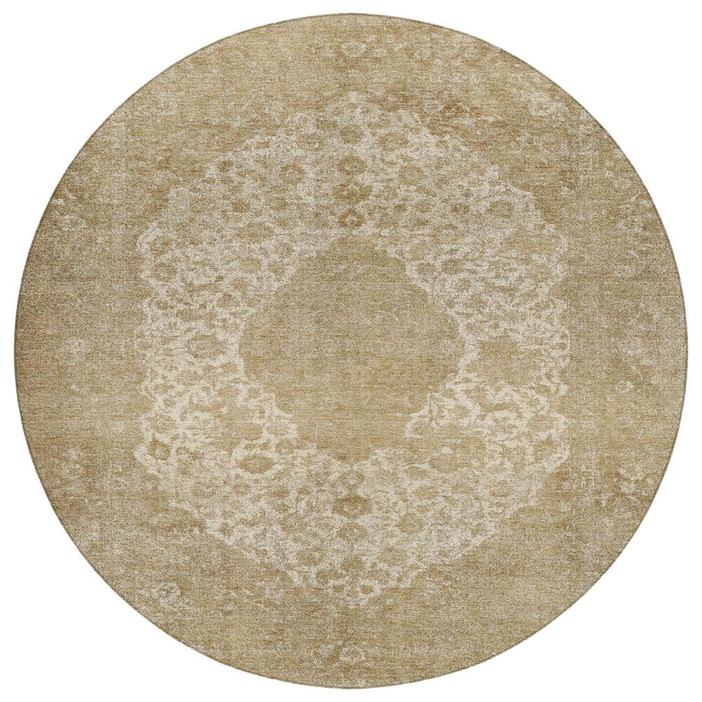 Dalyn Rug Company Tabrook TB13 Beige 8" Round Area Rug, , large