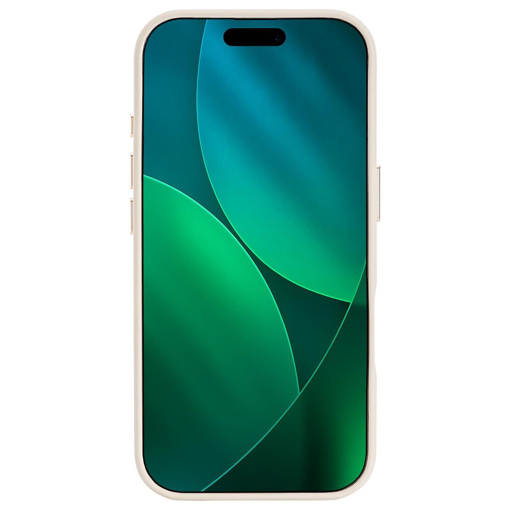 Kate Spade Silicone MagSafe Case for Apple iPhone 17 Pro in Icon Perfect Beige, , large