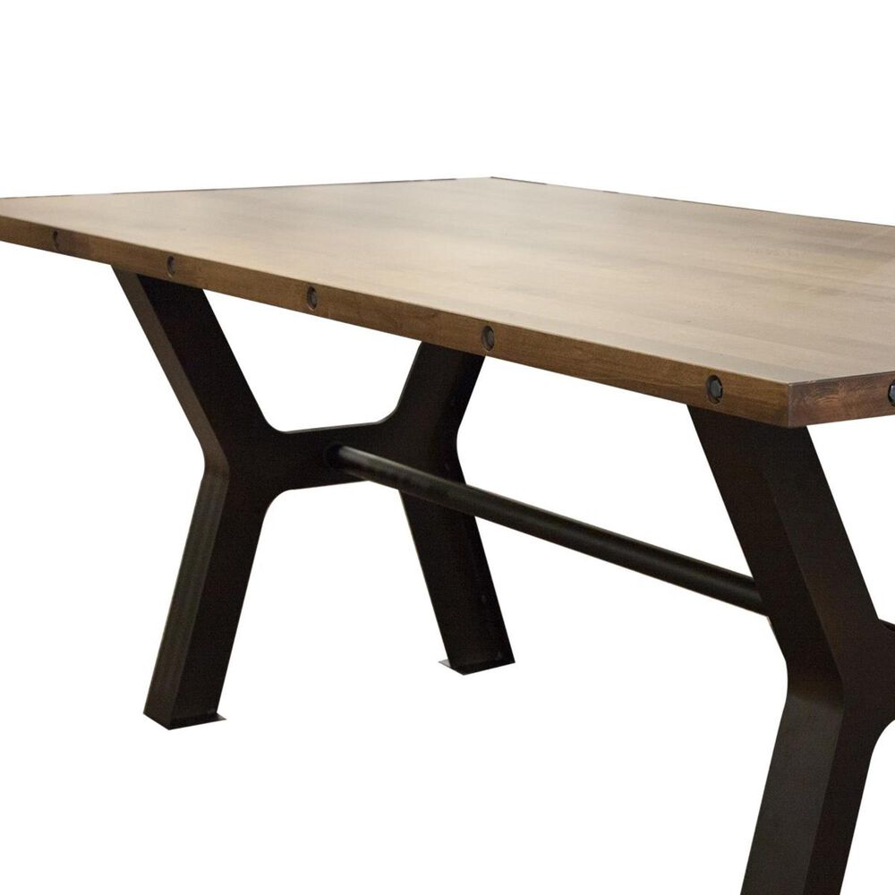 Amisco Parade Dining Table in Oxidado and Toasty Table Only