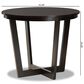Baxton Studio Alayna Dining Table in Dark Brown - Table Only, , large