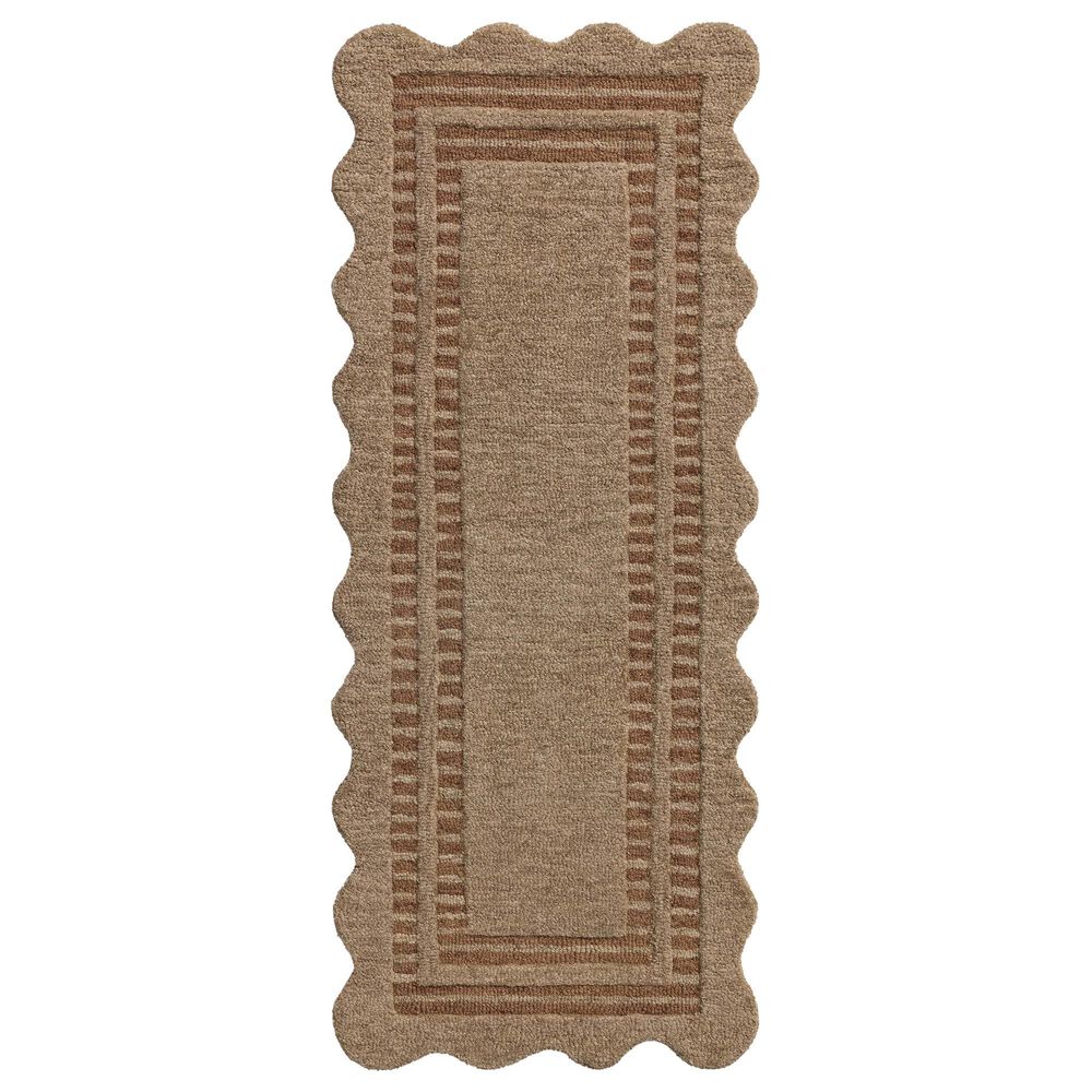 Loloi II Scottie 2"6" x 7"6" Mocha and Clay Runner, , large