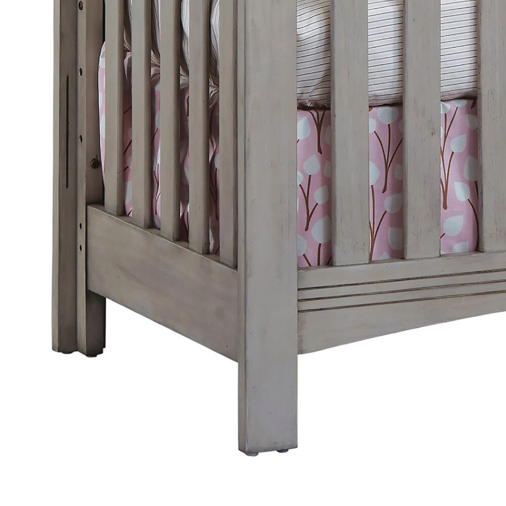 Oxford Baby Chandler 4In1 Convertible Crib in Stone Wash Shop NFM