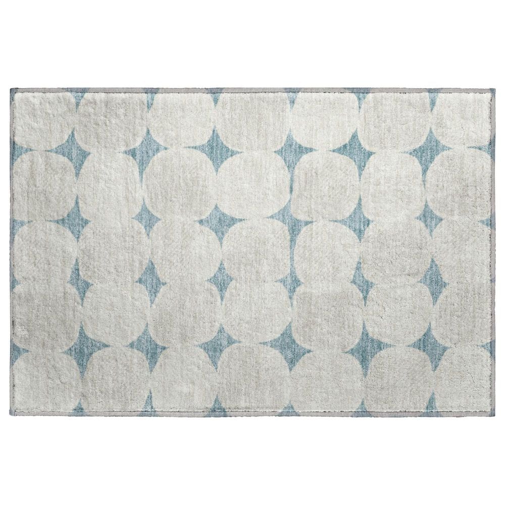 Dalyn Rug Company The Reserve TR16 Teal 2"6" x 3"10" Indoor/Outdoor Area Rug, , large