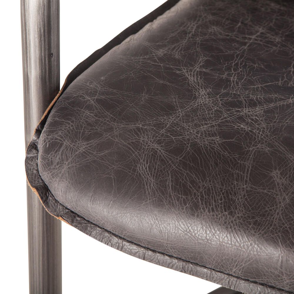 Home Trends &amp; Design Portofino 22" Counter Chair in Antique Zinc, , large